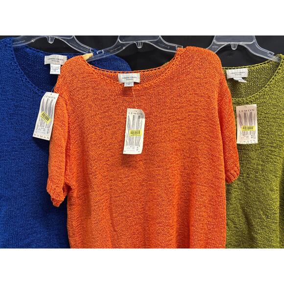 Lemon Grass Short Sleeve Top x 3 Piece NWT 2X - Picture 5 of 6